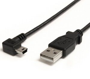 Angled USB Mini Cable