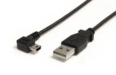 Angled USB Mini Cable